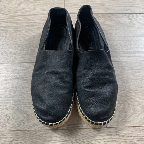 Opening Ceremony Black Leather Espadrilles - Picture 3 of 10